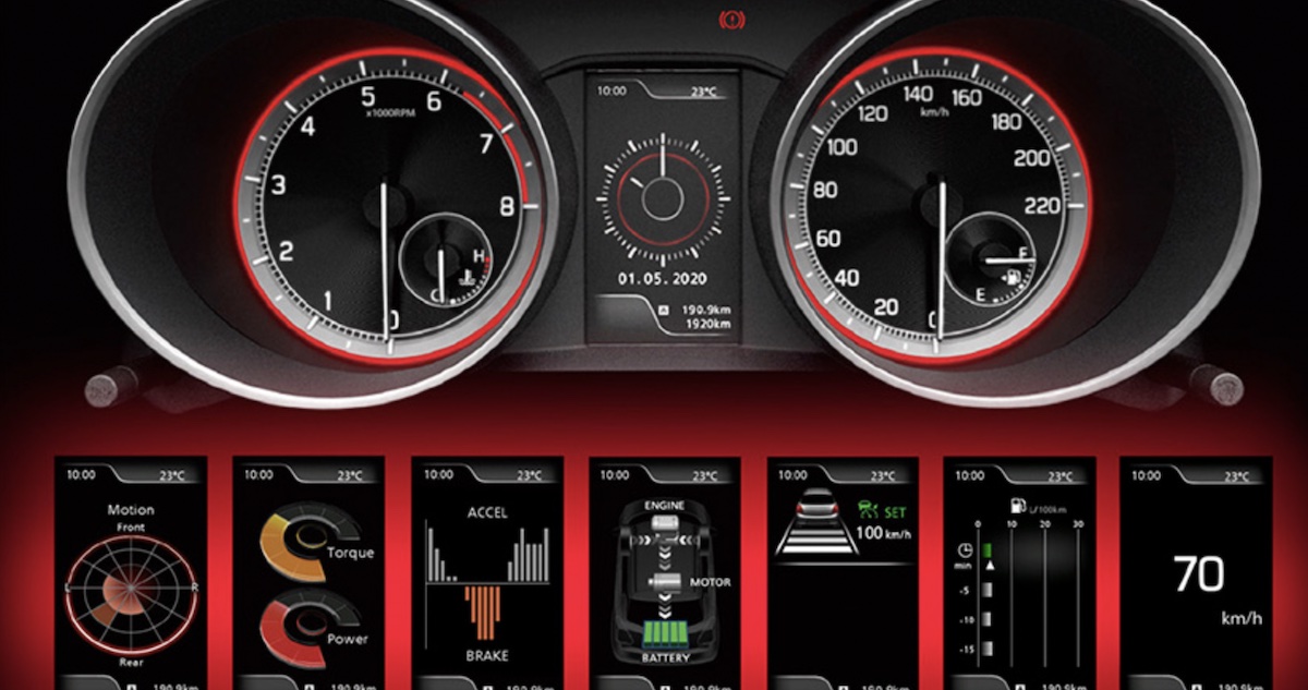 Suzuki Swift Meter Cluster